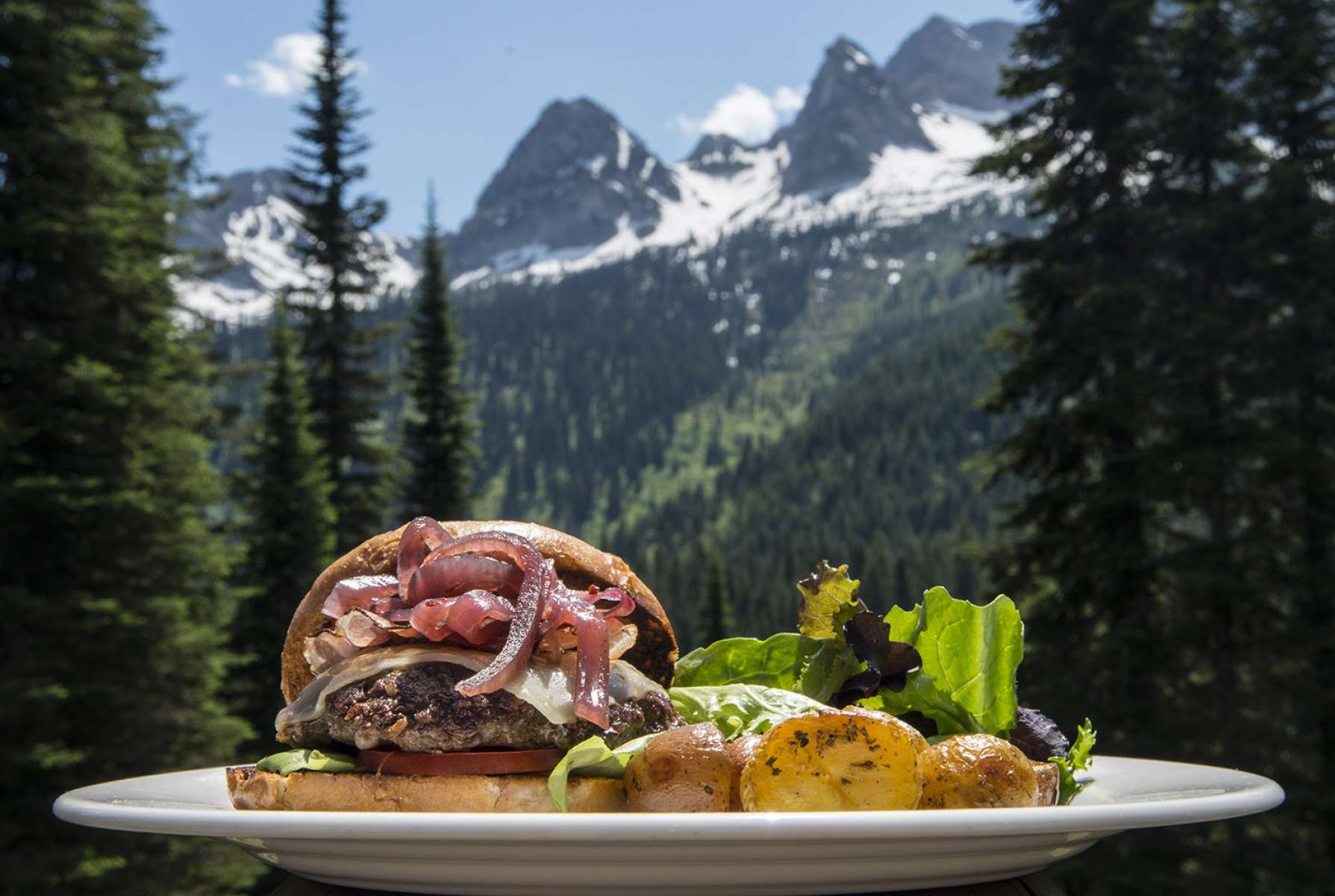 Photograph from The Bolter Farm Burger