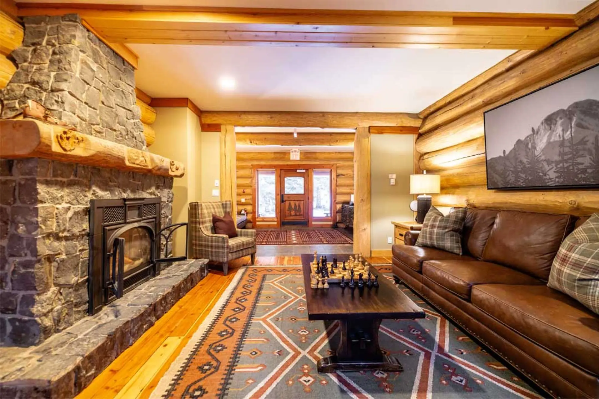 Cedar · The fireside gathering room