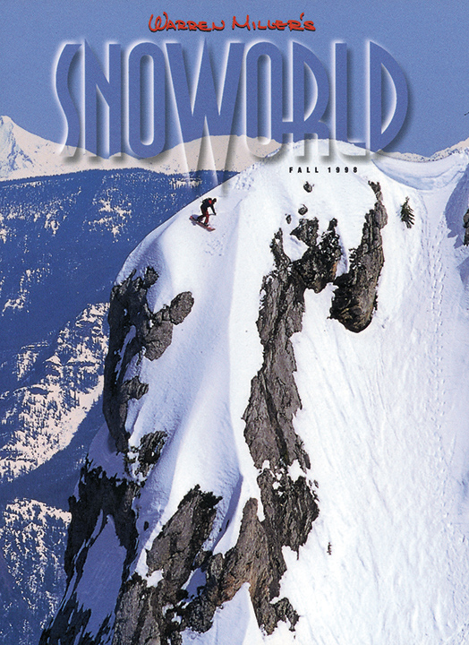 Warren Miller's Snoworld — Fall 1998 magazine cover from Island Lake’s archive