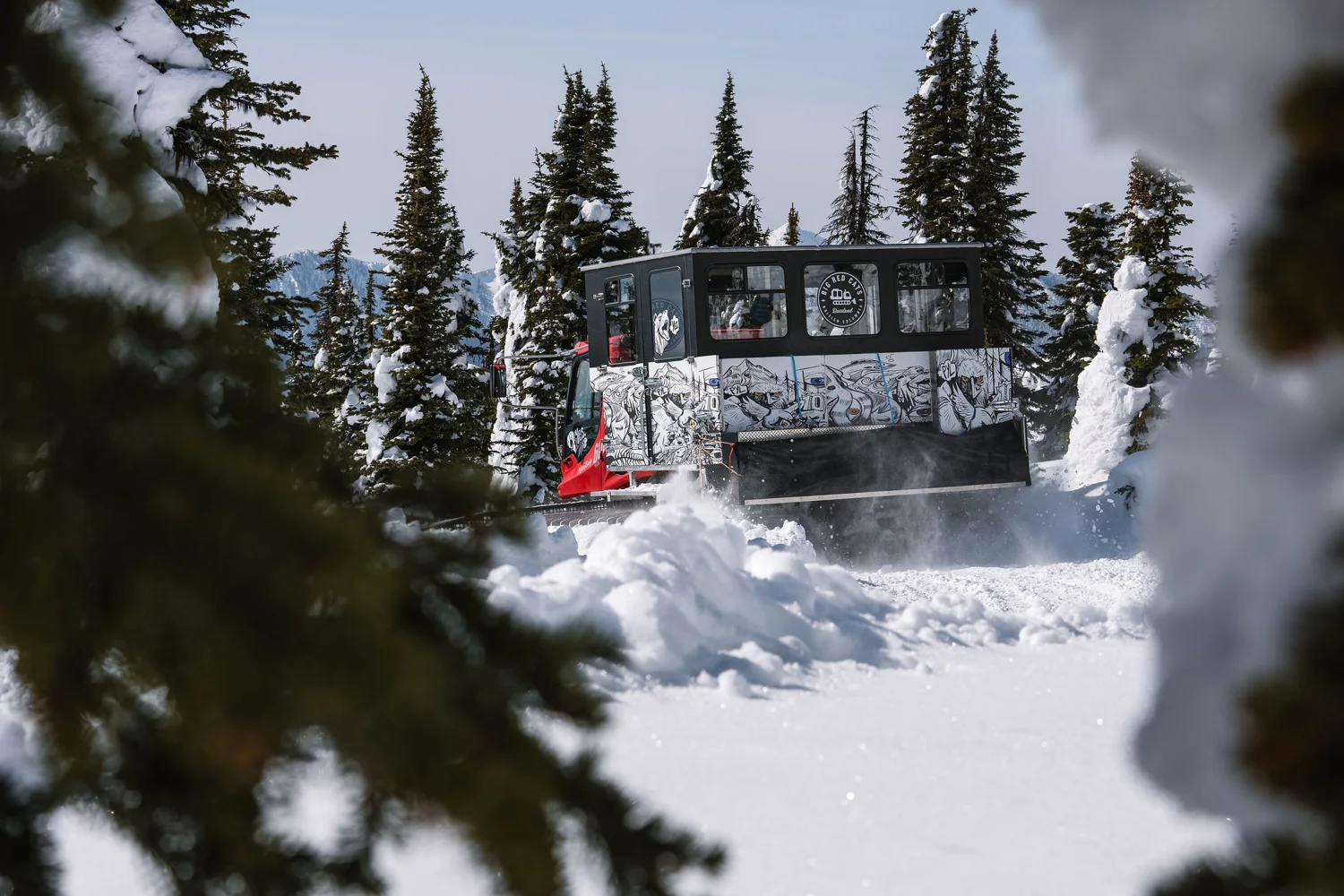 Big Red Cats winter skiing destination
