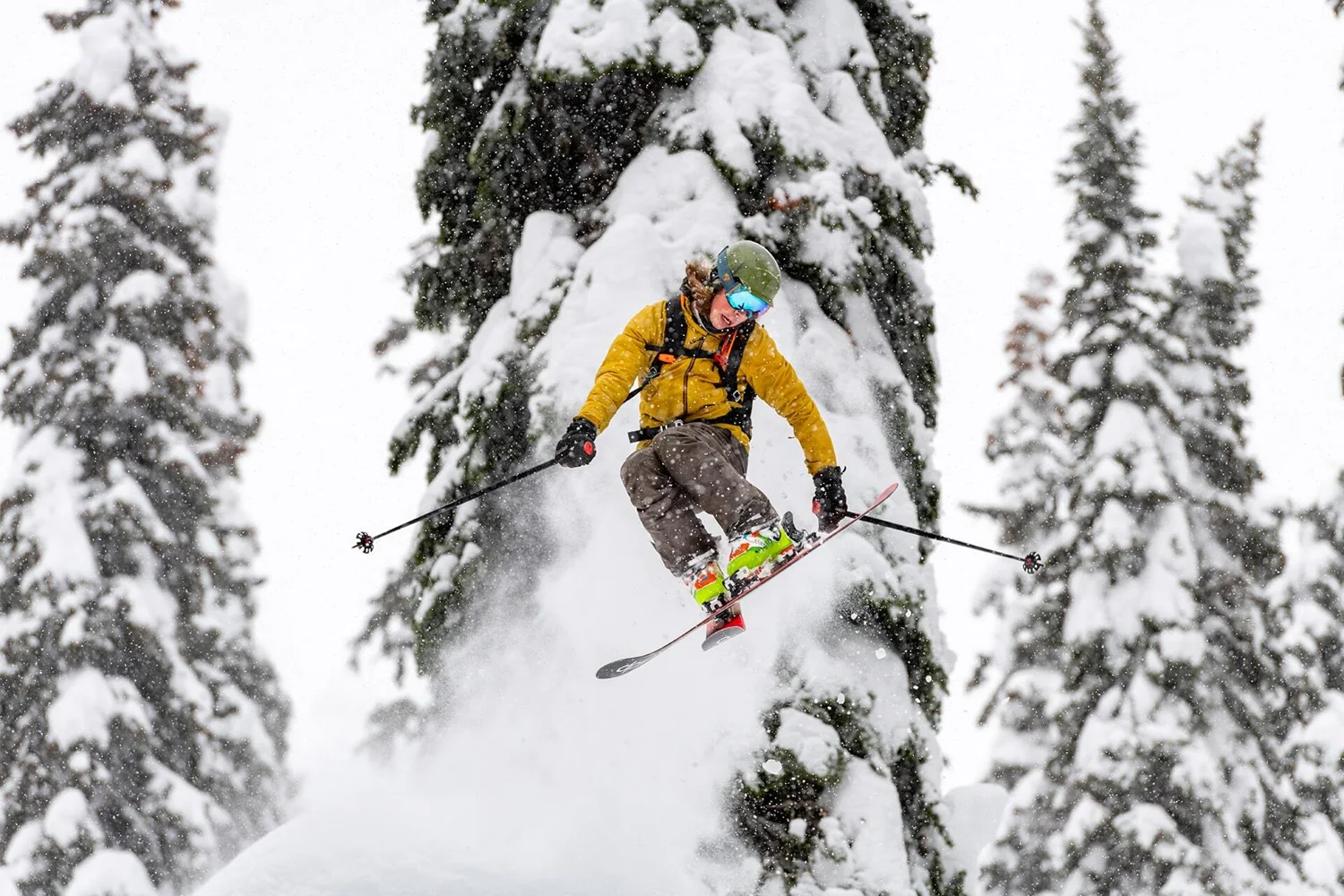 Gostlin Keefer Lake Lodge winter skiing destination