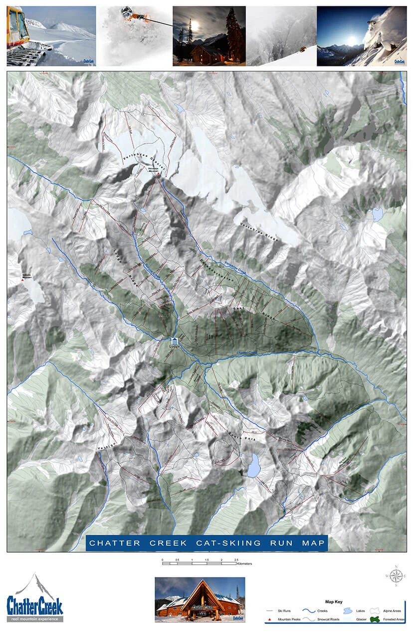 Chatter Creek terrain overview