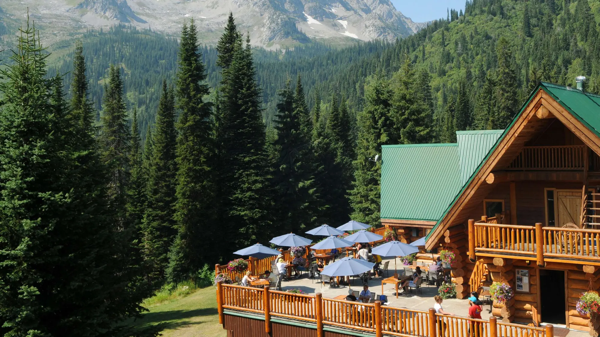 Mountain-side rest